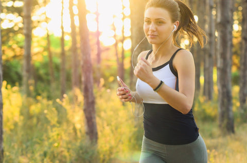 woman runnning